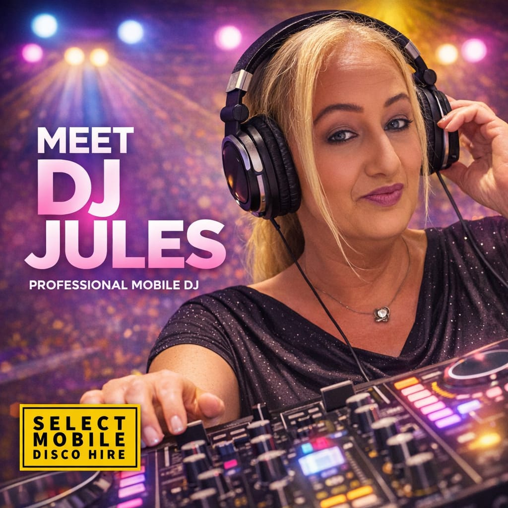 DJ Jules of Select Mobile Disco & DJ Hire