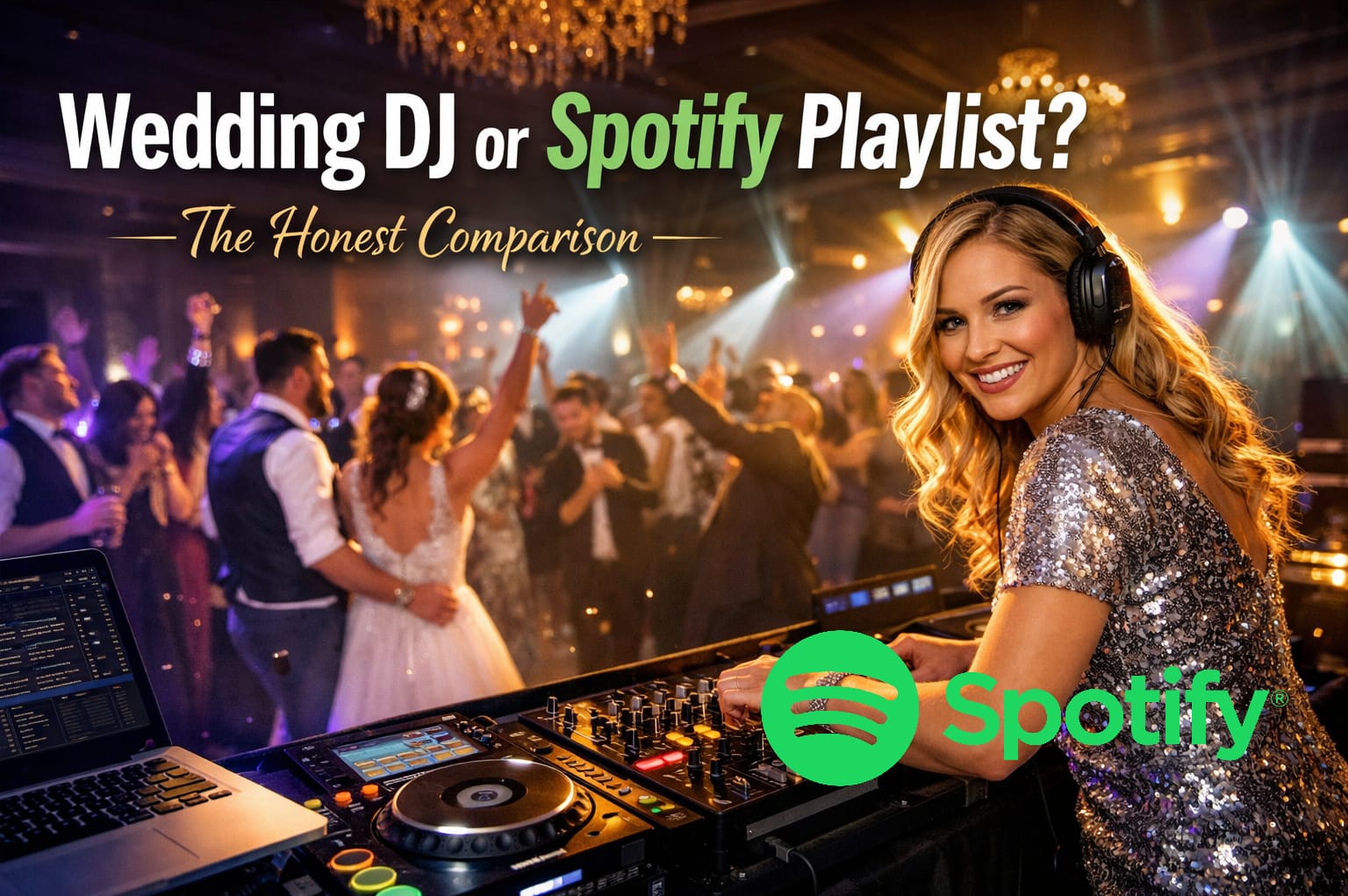 Wedding DJ or Spotify Playlist? Pros, Costs & What Couples Regret Most