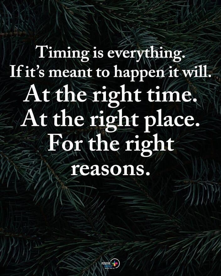 Timing really is everything for any DJ event