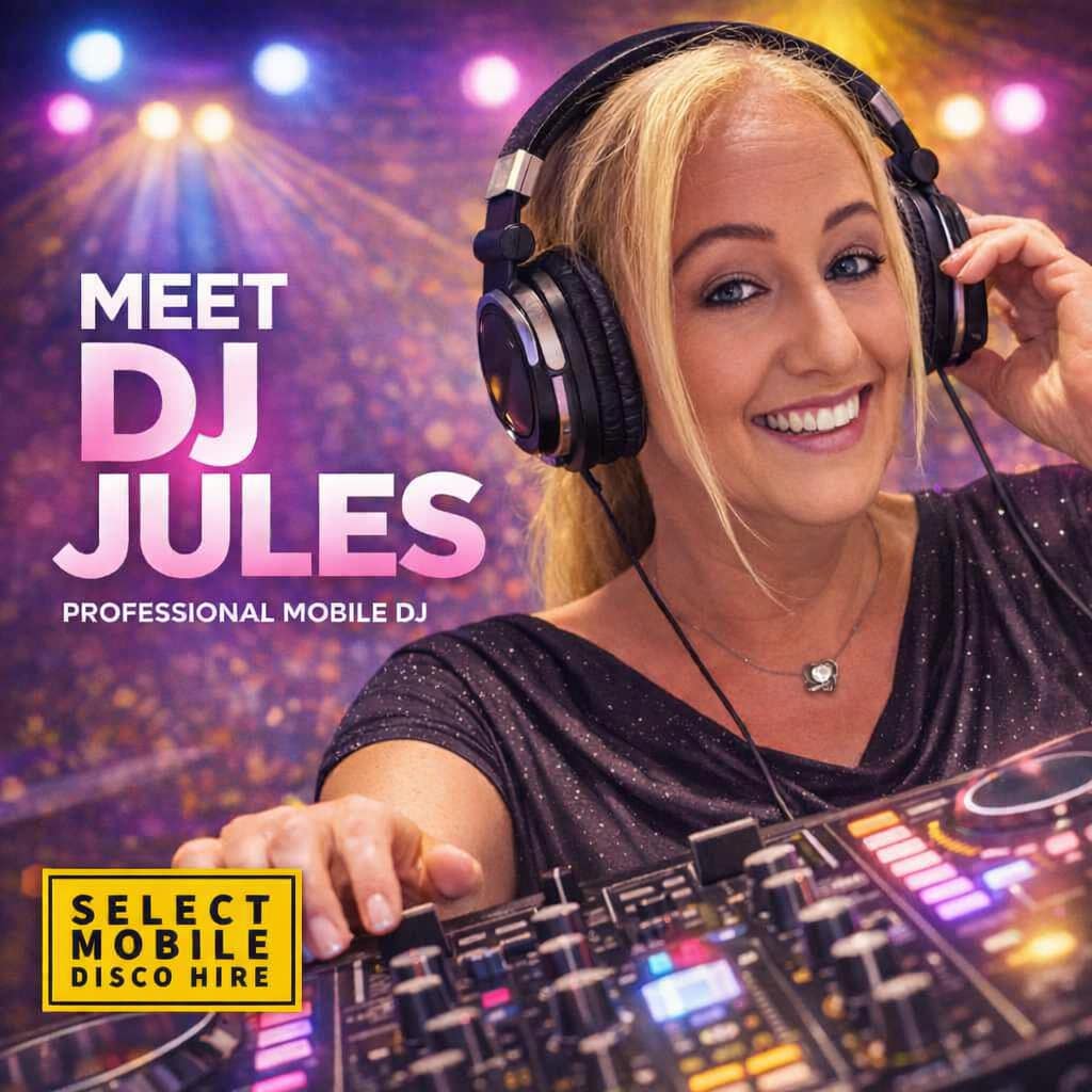 DJ Jules of Select Mobile Disco & DJ Hire