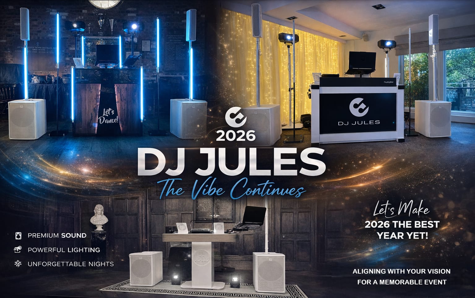 Our DJ Booth Options for 2026