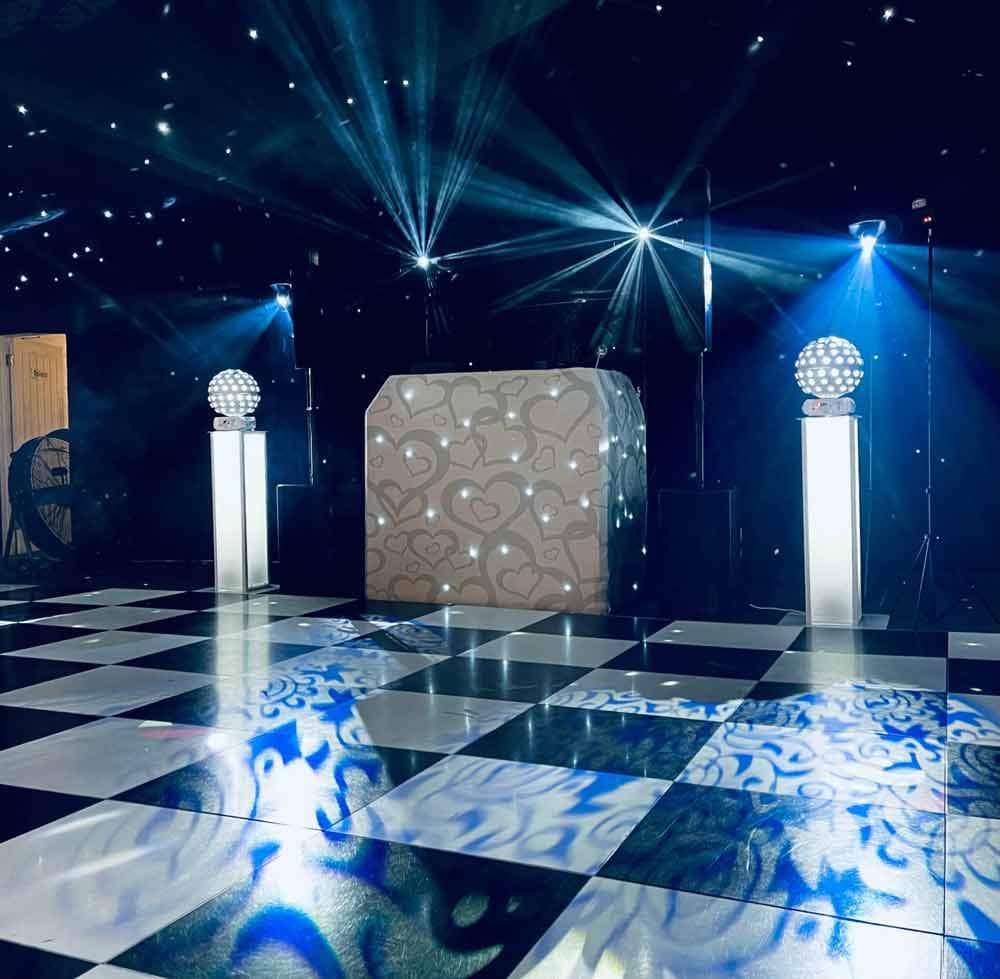 Rosewood Wedding Setup
