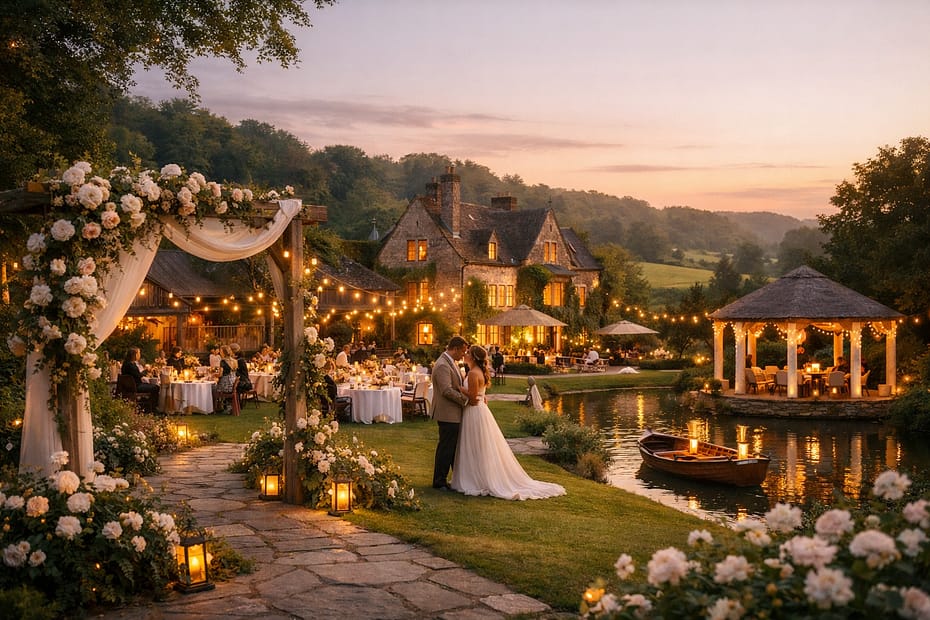 Professional mobile DJ setup for Best Wedding Venues Near Great Missenden in Great Missenden