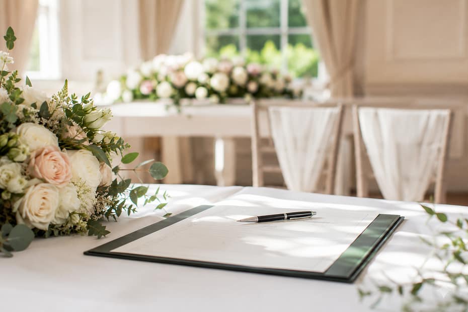 Photo for Signing the Register Songs: A DJ's Ceremony Checklist for Timing and Song Choice