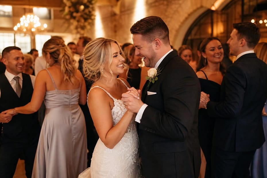 Professional mobile DJ setup for Wedding DJ at Woodhall Manor Woodbridge in Woodbridge